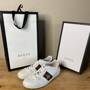 Size 39 Gucci Ace Sneaker